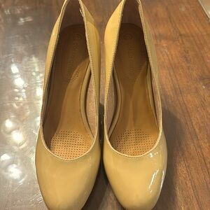 Corso Como patent heels- nude